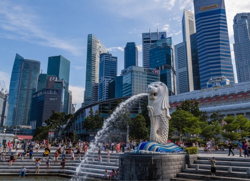 リバーボート乗船＿マーライオン